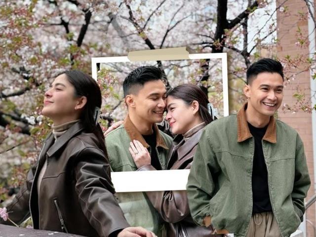 Shaira Diaz and EA Guzman in South Korea