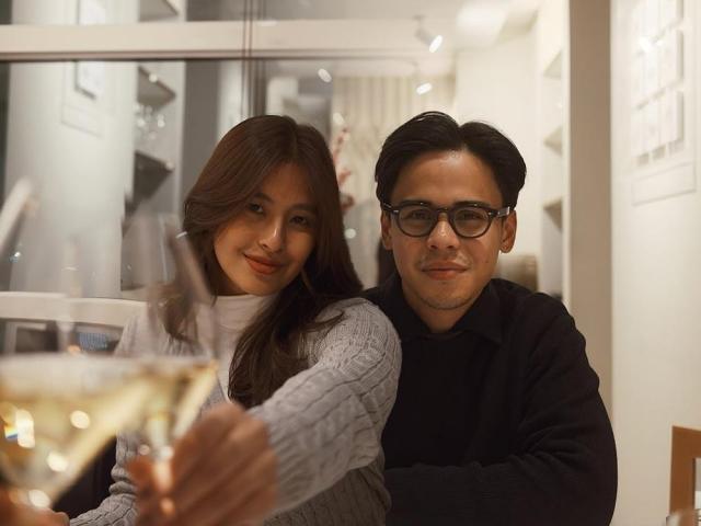 Gabbi Garcia and Khalil Ramos in South Korea