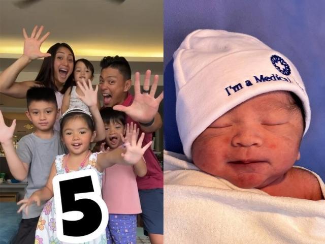 Drew Arellano, Iya Villania, and their kids Primo, Leon, Alana and Astro