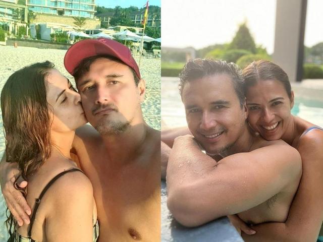 John Estrada and Priscilla Meirelles