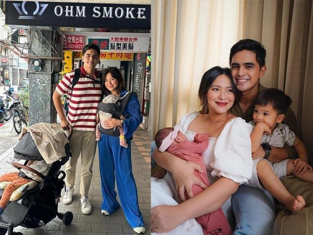 Juancho Trivino, Joyce Pring, Alonso Eliam Trivino, Agnes Eleanor Trivino