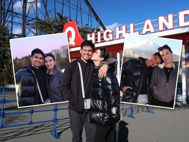 Kiefer Ravena and Diana Mackey