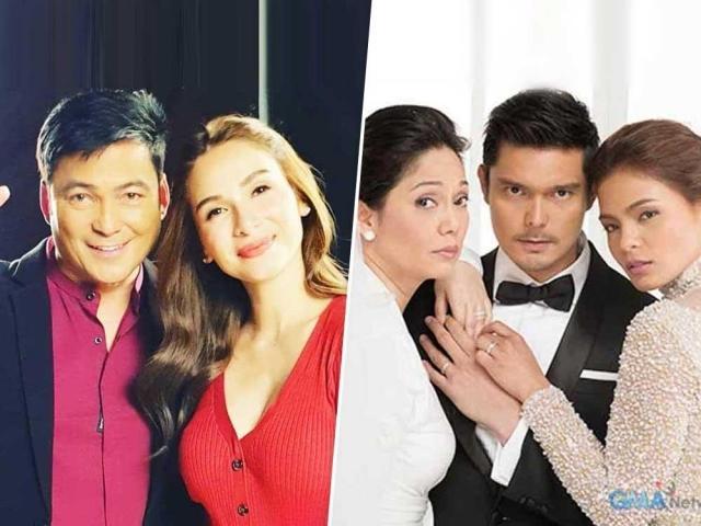 Sanya Lopez and Gabby Concepcion with Alden Richards and Marian Rivera