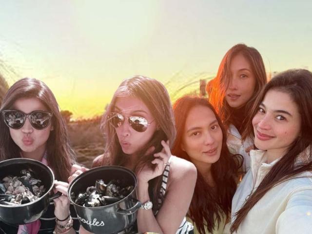 Solenn Heussaff and Anne Curtis