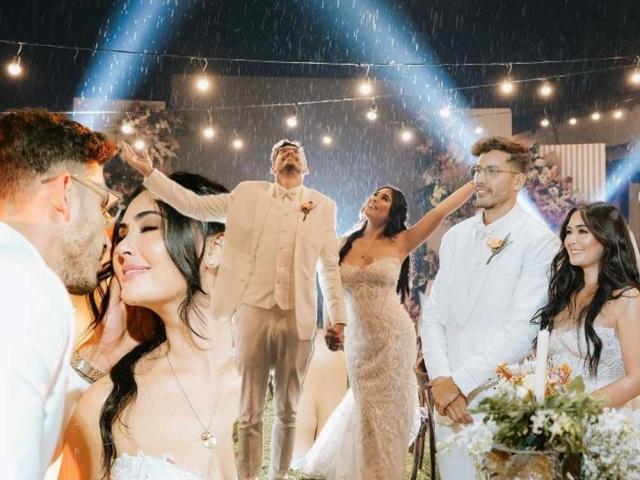 Gwen and David's wedding