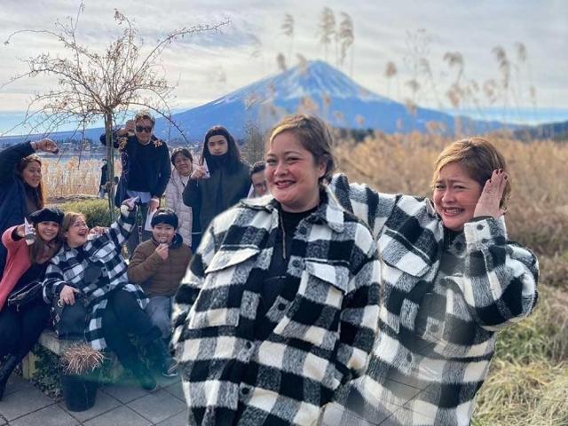 Manilyn Reynes and family in Japan