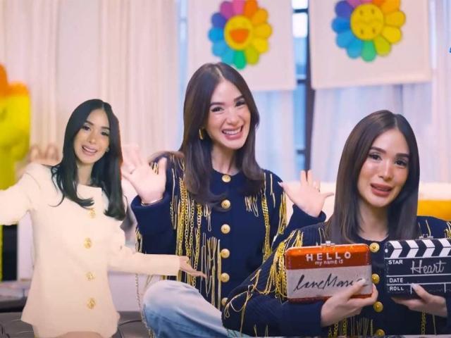 Heart Evangelista's house in Paris