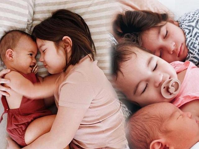 Ellie Eigenmann and baby Lilo