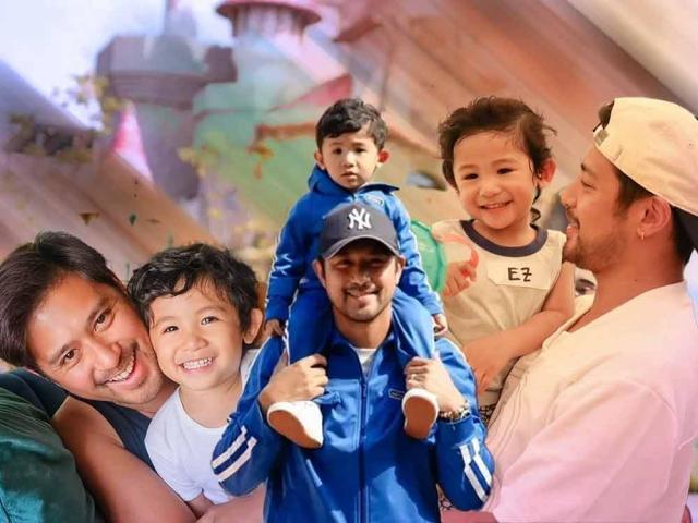 Rocco Nacino and son, EZ