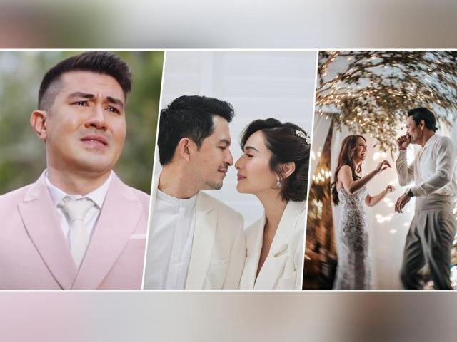 Trending moments in 2021 celebrity weddings 