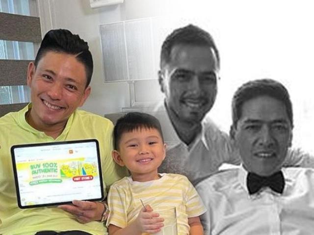 celebrity dads and their sons