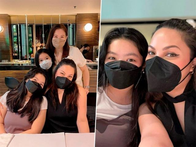 KC Concepcion and her half siblings