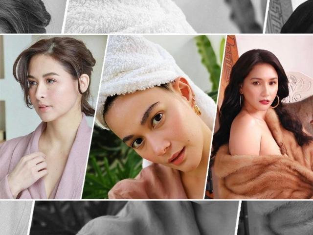 Celebrities in robes