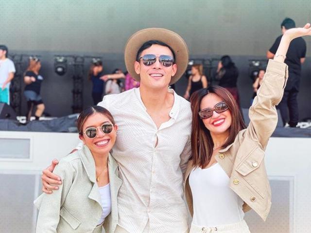 Julie Anne San Jose, Jessica Villarubin, Xian Lim in Expo 2020 Dubai