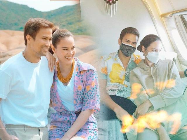 Catriona Gray and Sam Milby