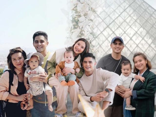 Joyce Pring, Juancho Trivino, and Alonso Eliam Trivino