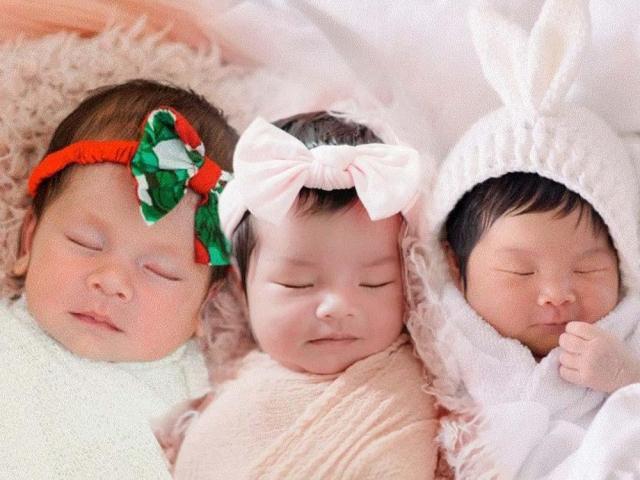 Celebrity babies in their first photo shoot