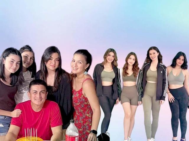 Celebrities na puro babae o lalaki ang mga anak