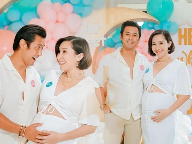 Rocco Nacino and Melissa Gohing's gender reveal party for Baby N