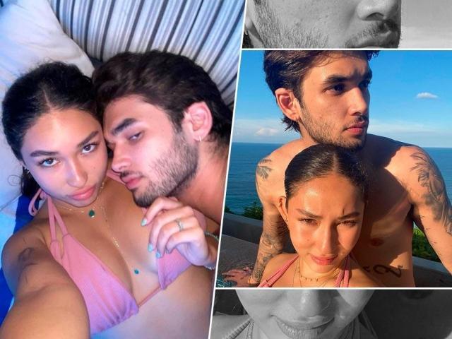 Kobe Paras and Erika Poturnak 