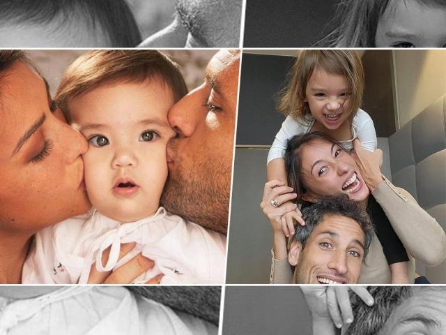 Solenn Heussaff and Nico Bolzico with their daughter Thylane