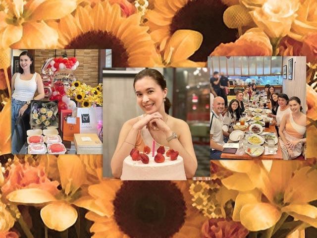 Sunshine Cruz birthday celebration