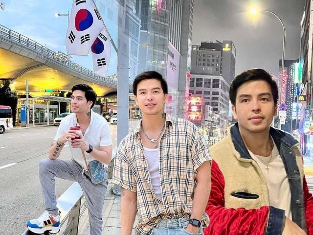 Anthony Rosaldo's vacation in Korea