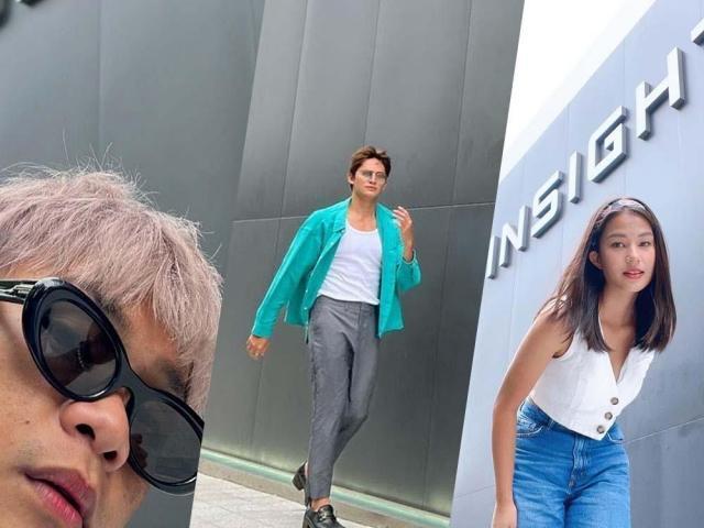 Ruru Madrid, Lexi Gonzales, and Buboy Villar in HYBE INSIGHT