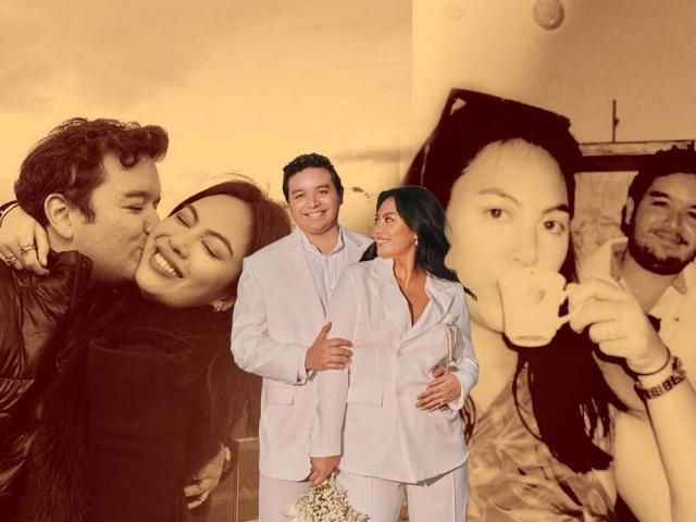 Dominique Cojuangco and Michael Hearn