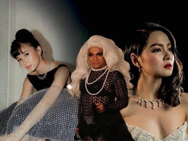 Audrey Hepburn and Marilyn Monroe-inspired look at the GMA Thanksgiving Gala