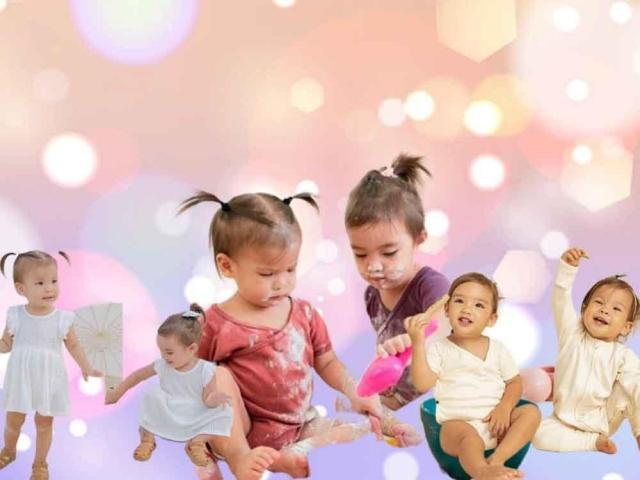 Thylane Katana and Dahlia Amelie