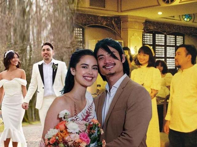 Wedding gowns Rich Asuncion Megan Young and Kitchie Nadal