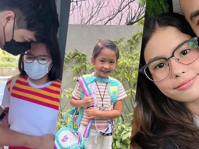 Celebrities kids na back to face-to-face classes na