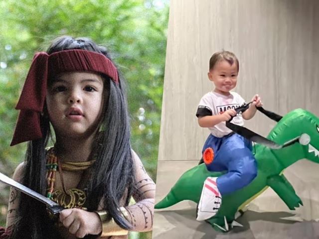 Halloween costumes of celebrity kids