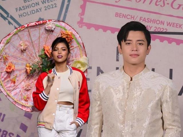 kapuso stars at bench fashion week