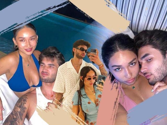Kobe Paras and Erika Poturnak