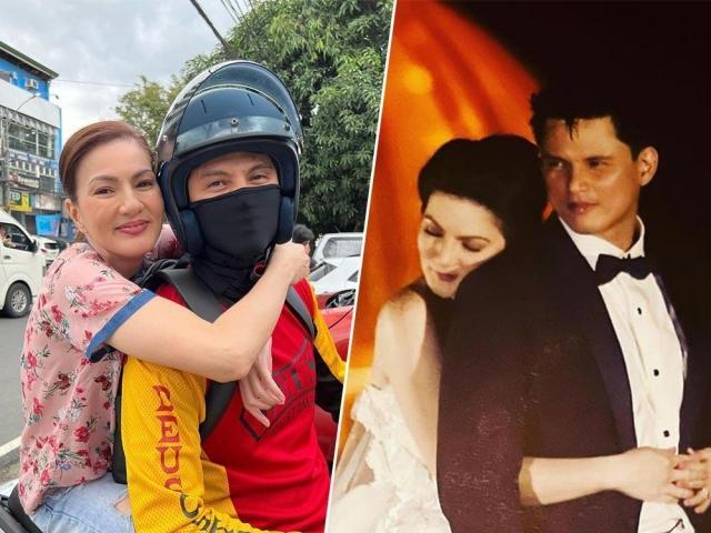 Carmina Villarroel and Zoren Legaspi 