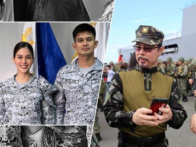 Celebrities na reserved military officer