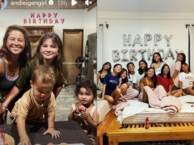 Andi Eigenmann and Ellie 