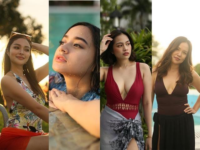 Jillian Ward, Kazel Kinouchi, Che Cosio, and Denise Barbacena