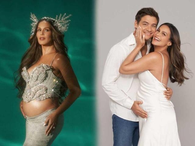 Iza Calzado maternity shoot
