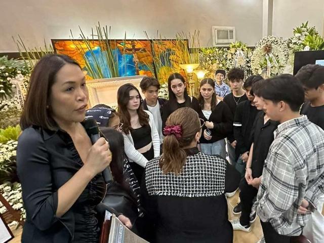 Andrei Sison's mass and eulogy