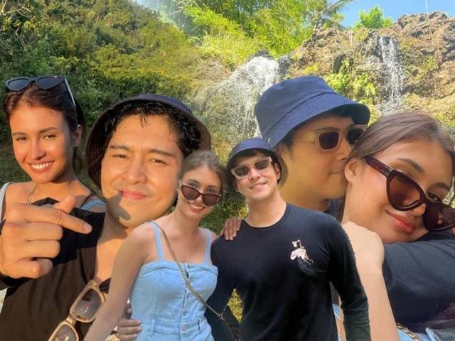 Jeric Gonzales at Rabiya Mateo