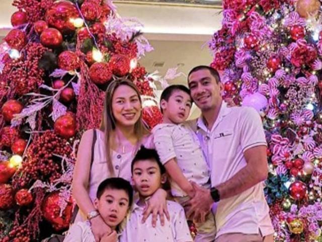 LA Tenorio's family