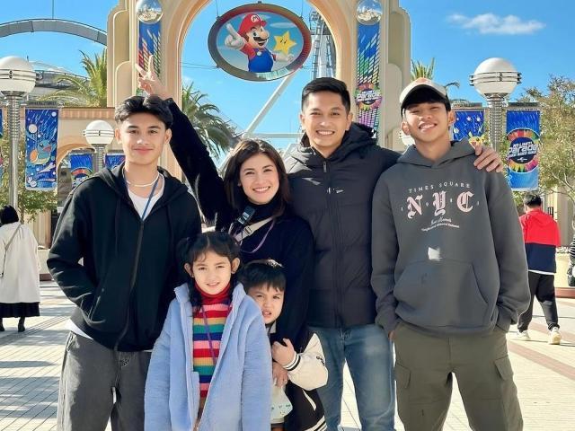 Camille Prats and family