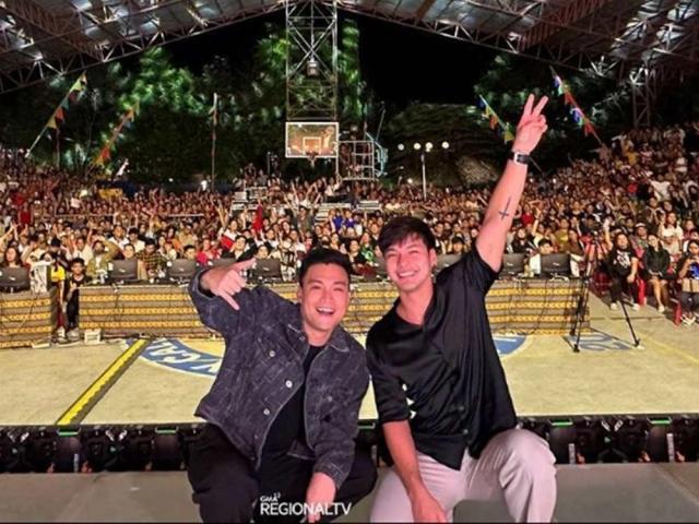 Kristoffer Martin at EA Guzman sa Kapuso Fiesta