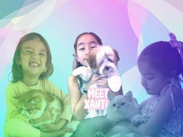 Celebrity kids animal lovers