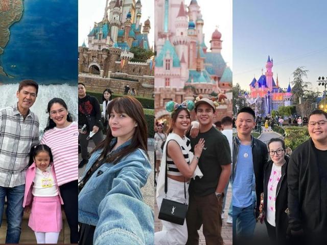 Kapuso celebrities sa theme parks