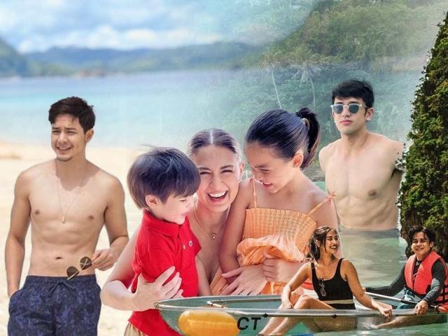 Alden Richards, David Licauco, Gabbi Garcia, Khalil Ramos, and Marian Rivera