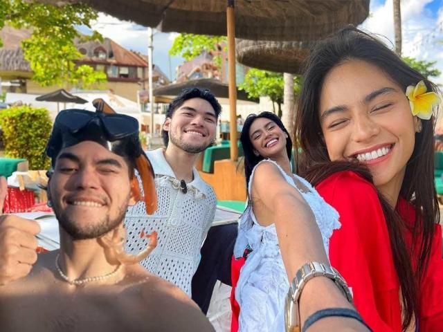 Faith Da Silva and Silas in Indonesia